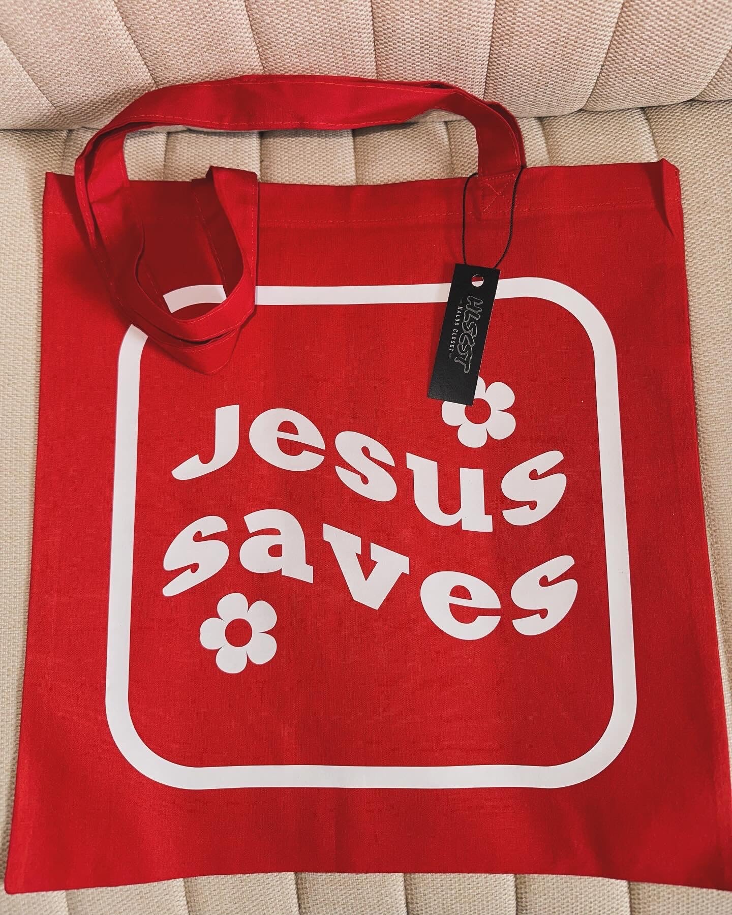 Jesus Saves - Tote
